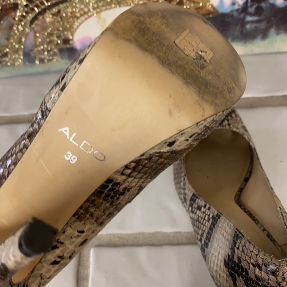 Aldo snake skin heels 👠 - Picture 7 of 7